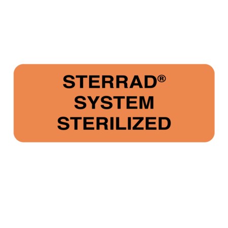 Nevs Sterrad System Sterilized 7/8" x 2-1/4" Orange w/Black CS-13427